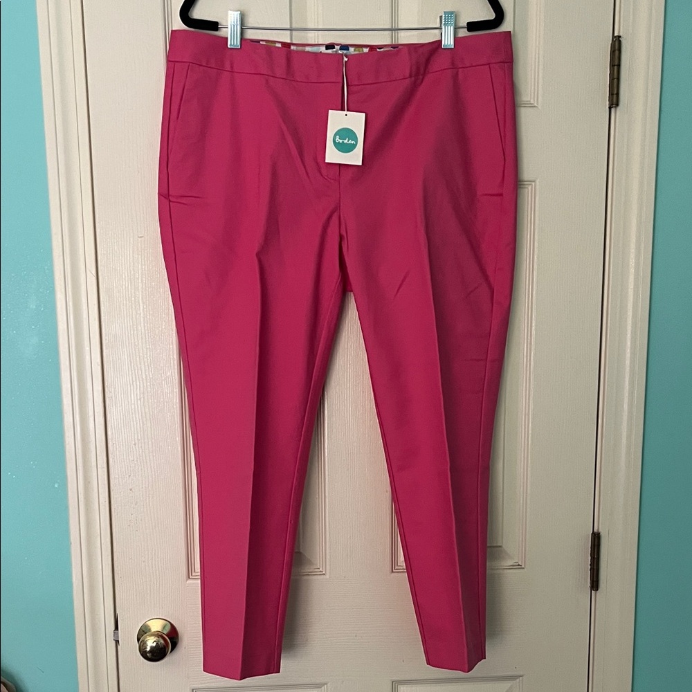 Boden hot pink pants. Size 14 US. 18 UK